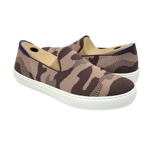 Rothy’s taupe camo slip on sneakers 7.5 new